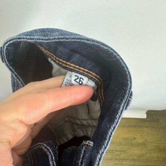 HUDSON JEANS SKINNY BLUE DENIM SIZE 26 COLLIN FLAP POCKET WOMEN'S PANTS W422DHA - Picture 6 of 11